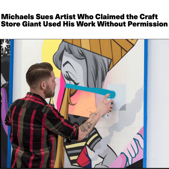 Artist Sues Corporation Over Art Theft, Again.