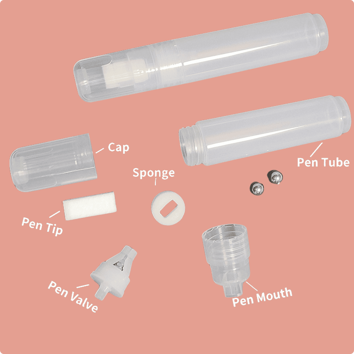 Paint Pen Parts