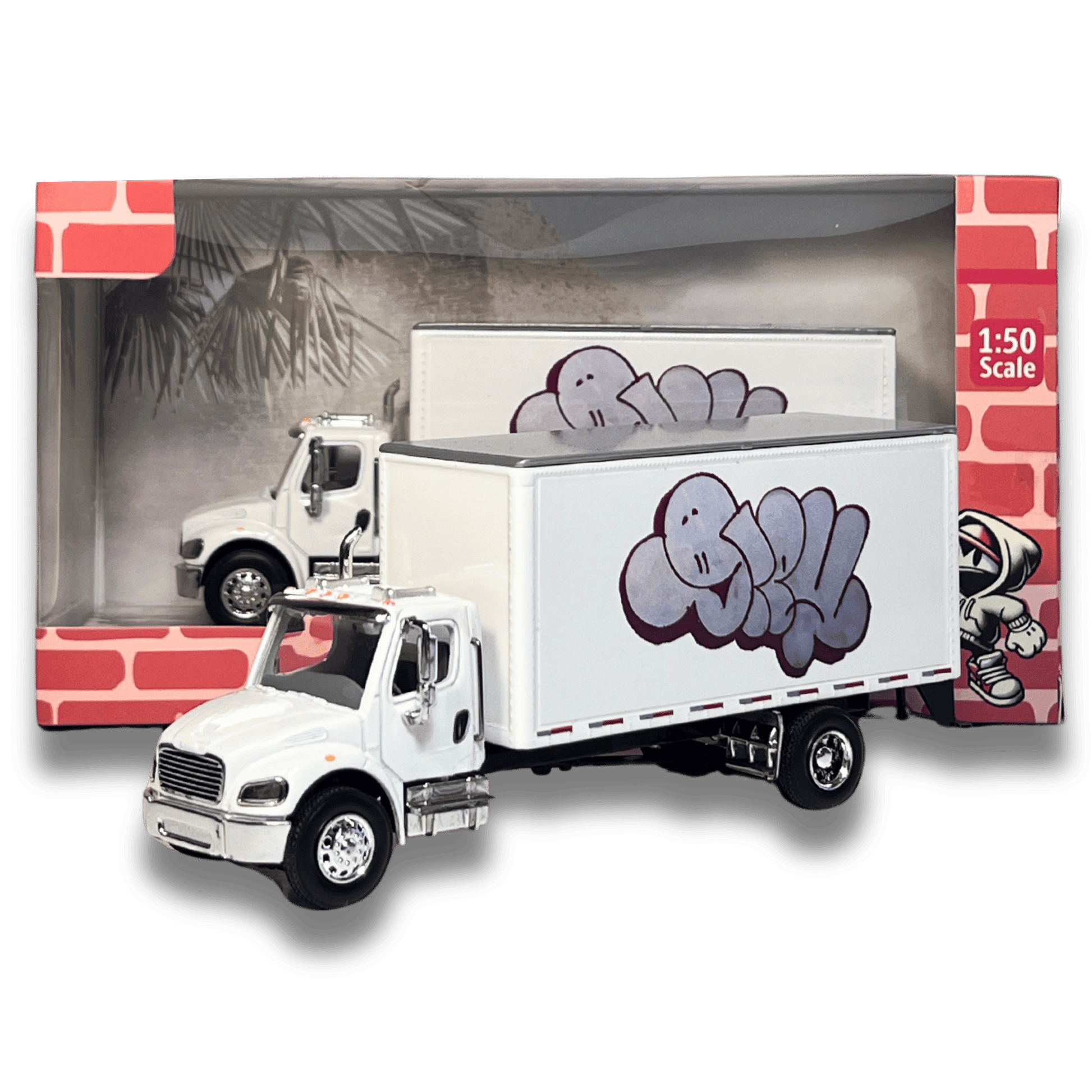 Grey Collectable Box Truck