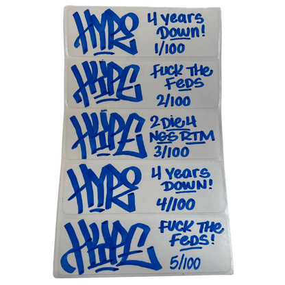 Hype Stickers