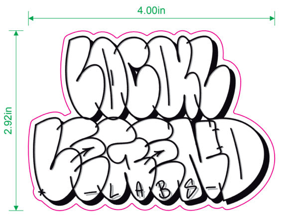 Local Legend Labs Graffiti Sticker